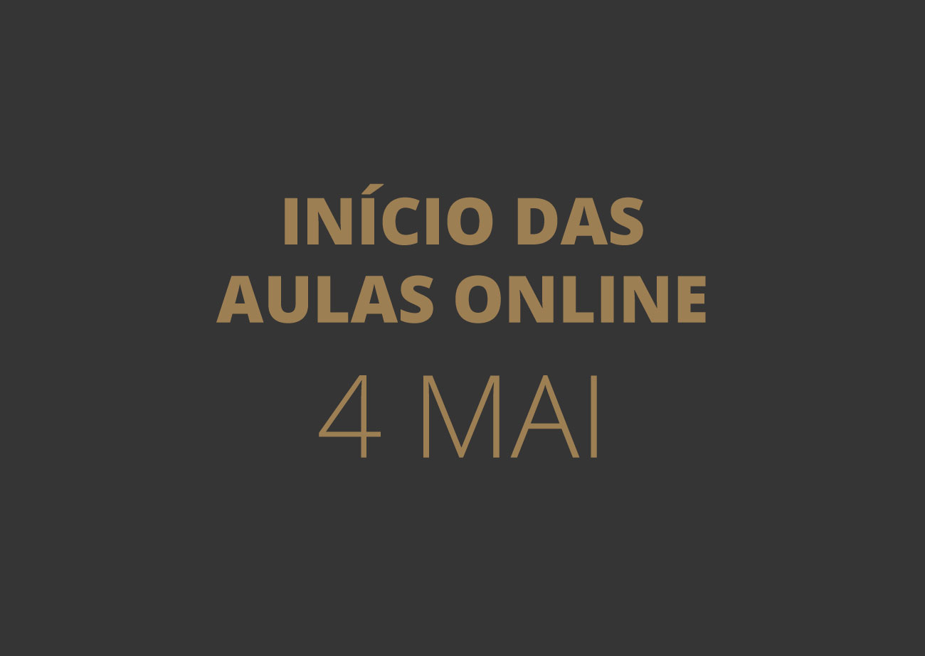 Inicio das aulas Online